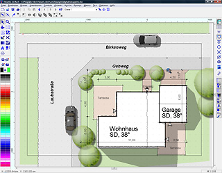 Screenshot ThouVis 3.0 Arch mit Alphatransparenz